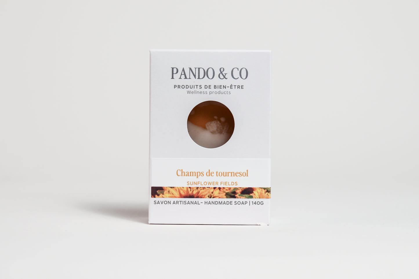 Savon-Champs de tournesol