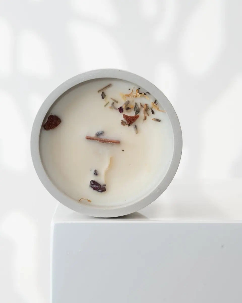 BOUGIE DE BÉTON MYSTÈRE - Pando & co -