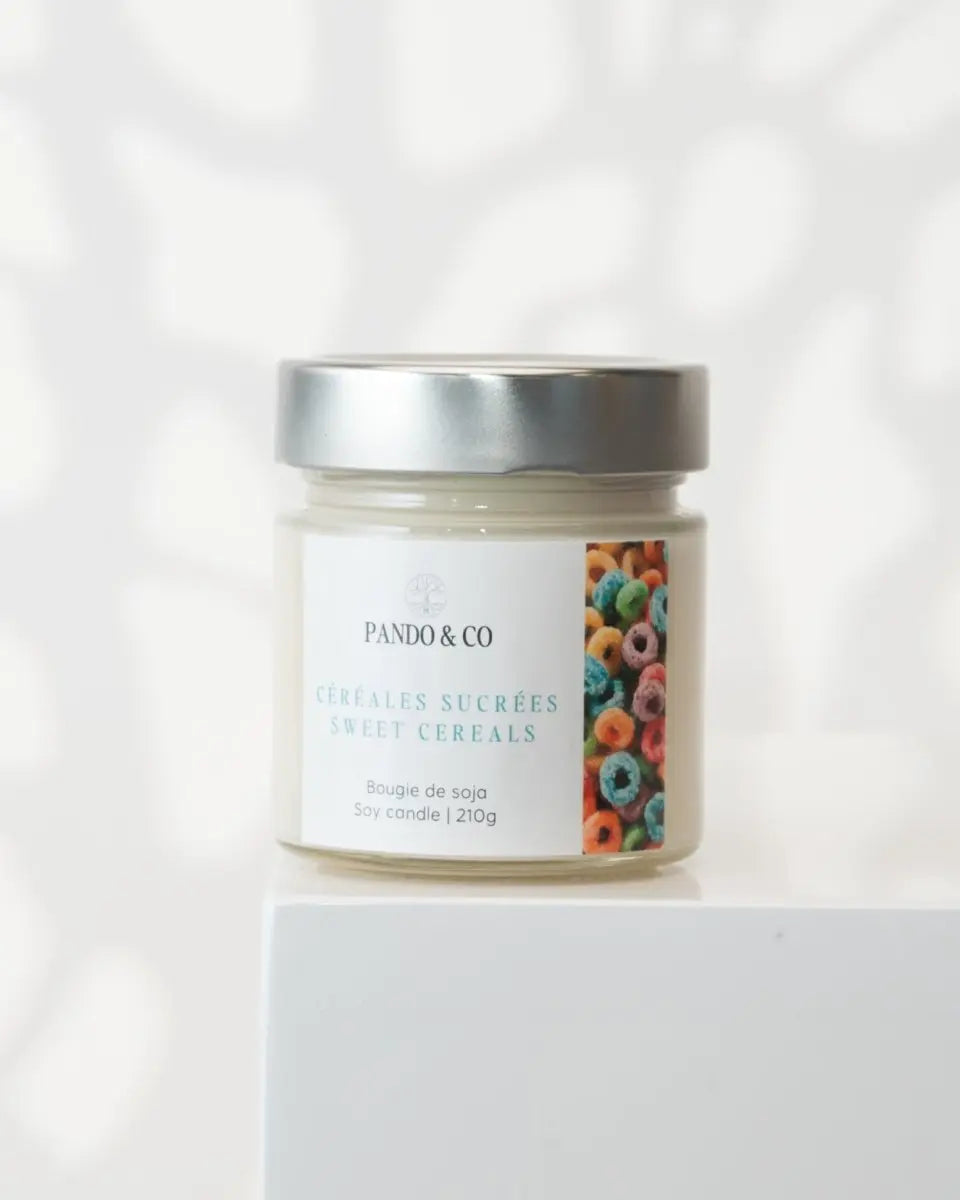 BOUGIE EXCLUSIVE | CÉRÉALES SUCRÉES - Pando & co -
