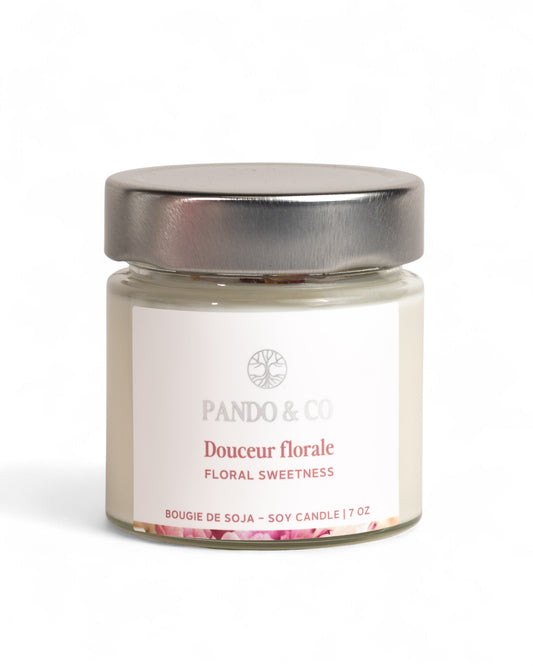 BOUGIE - DOUCEUR FLORALE | Pando & co