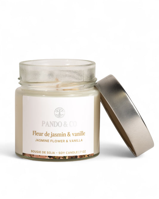 BOUGIE | FLEUR DE JASMIN & VANILLE Pando & co