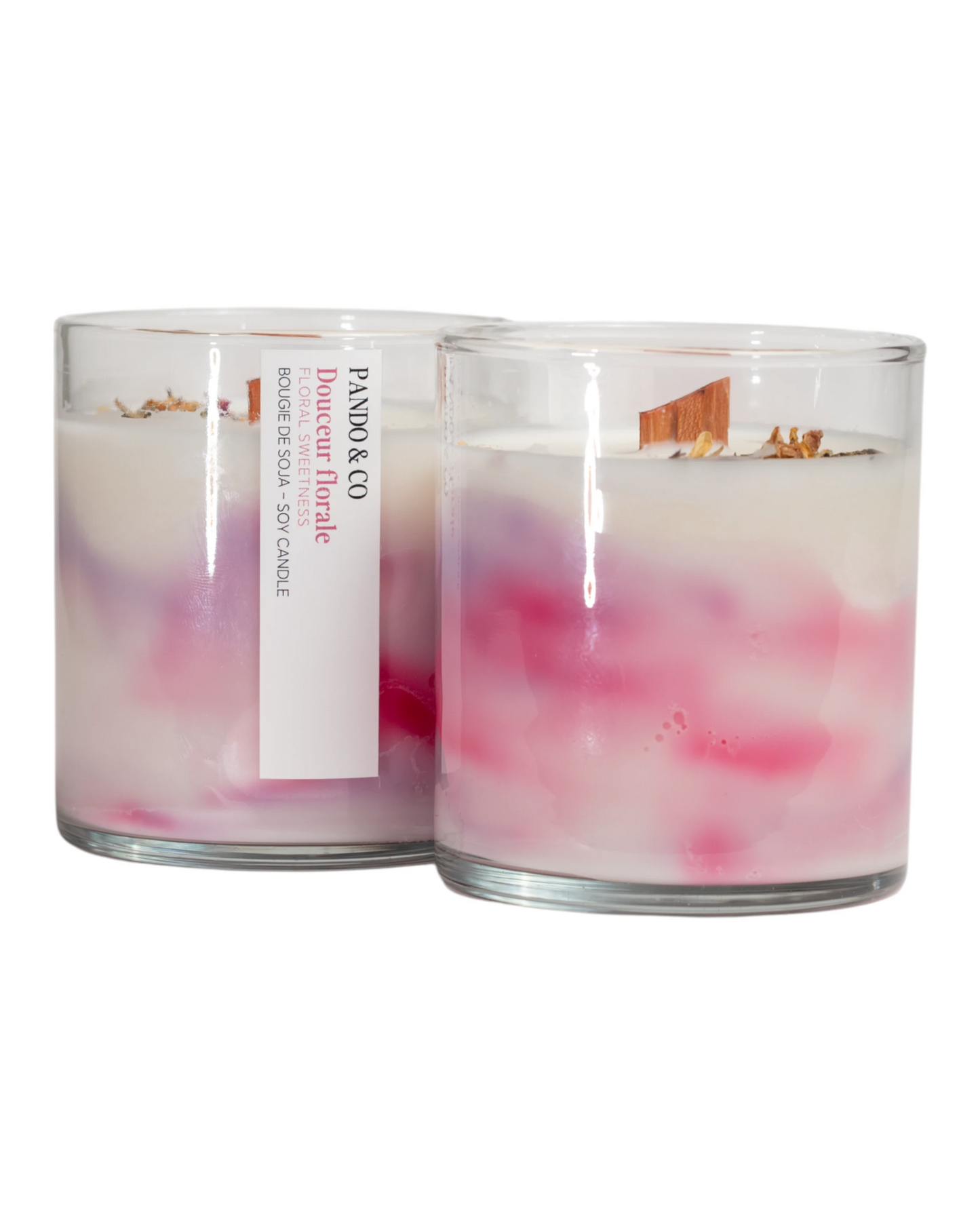 BOUGIE ARTISTE | DOUCEUR FLORALE - PANDO & CO