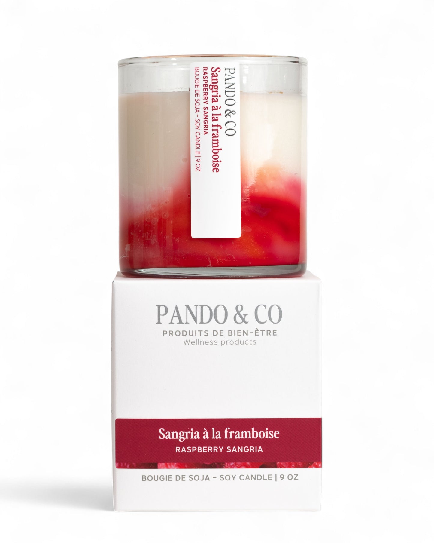 BOUGIE ARTISTE | SANGRIA A LA FRAMBOISE - PANDO ET CO