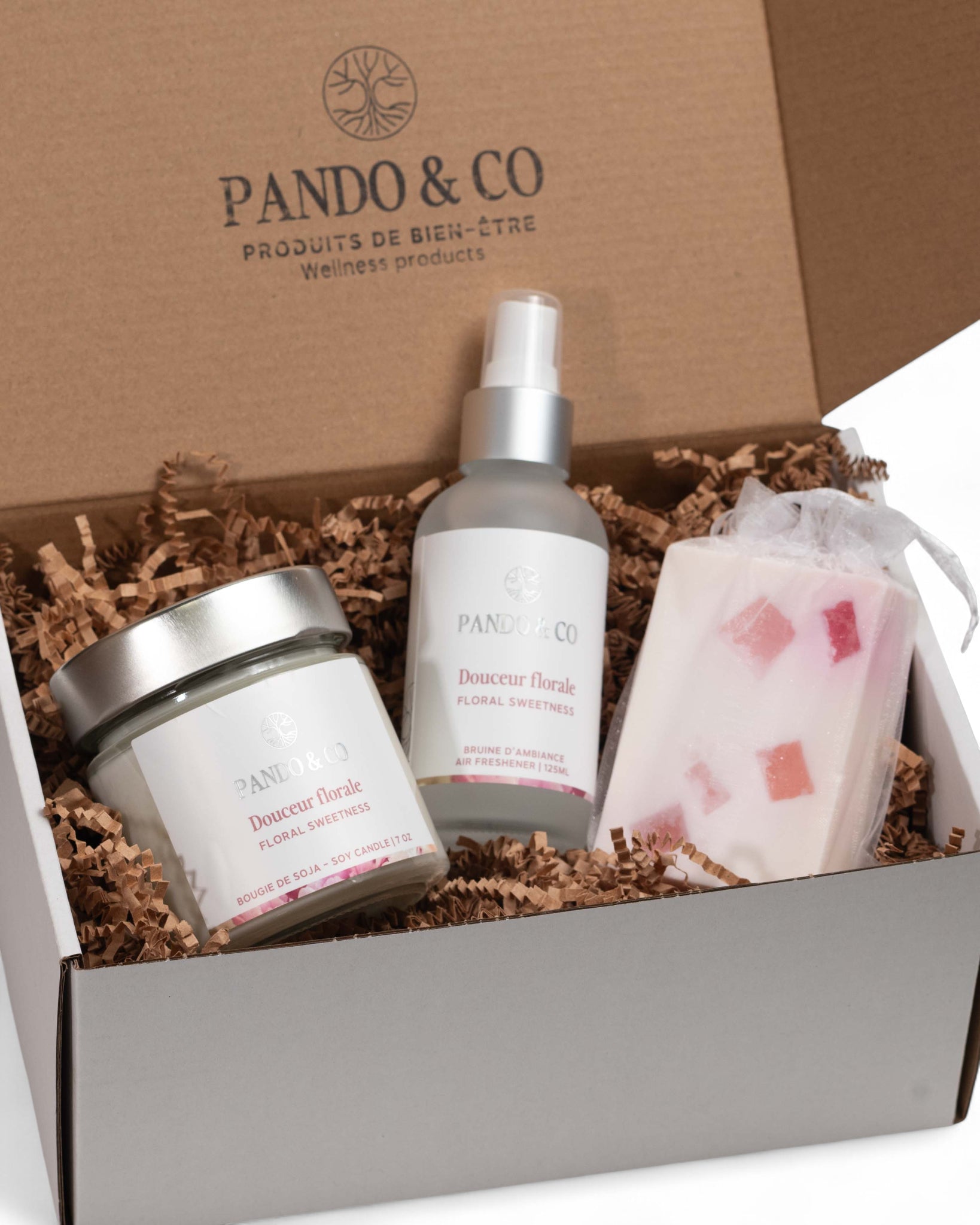 BOÎTE CADEAU | DOUCEUR FLORALE - PANDO & CO