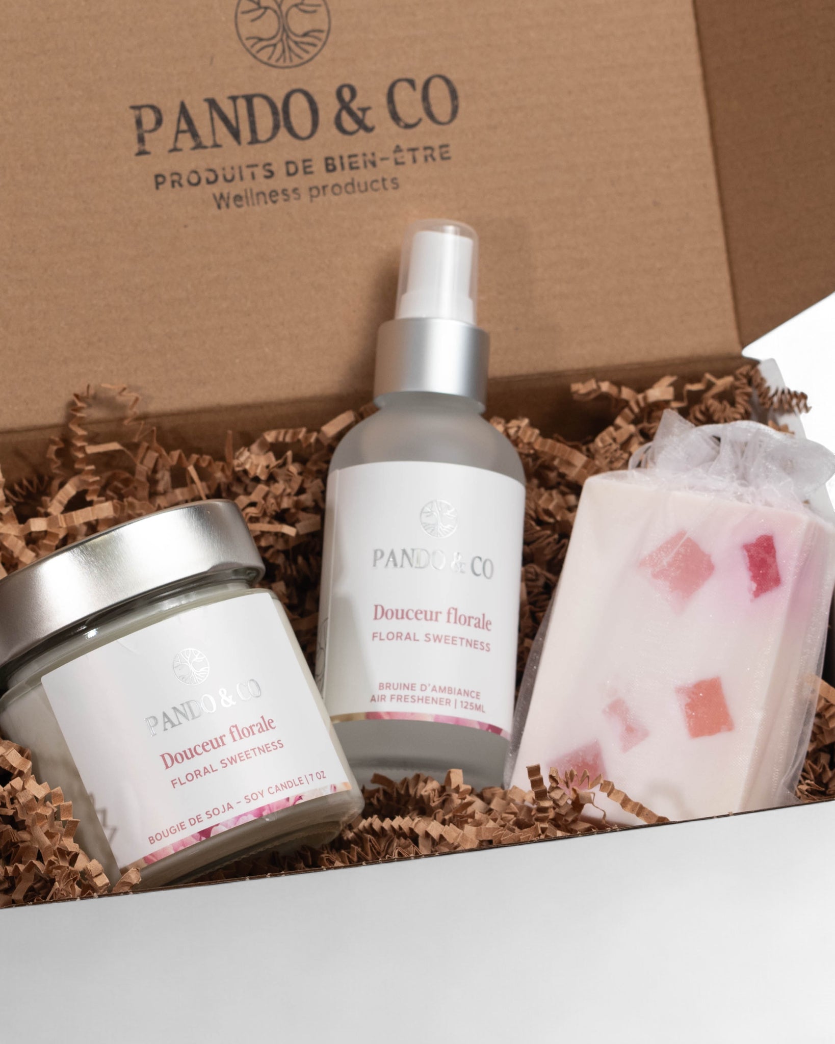 BOÎTE CADEAU | DOUCEUR FLORALE - PANDO & CO