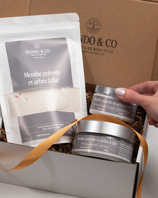BOÎTE CADEAU | LE SOIN DES PIEDS - Pando & CO
