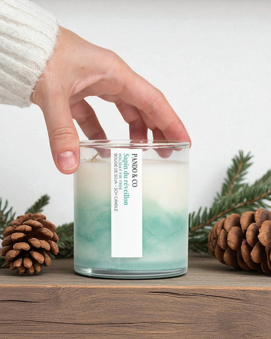 BOUGIE ARTISTE | SAPIN DU RÉVEILLON - PANDO & CO