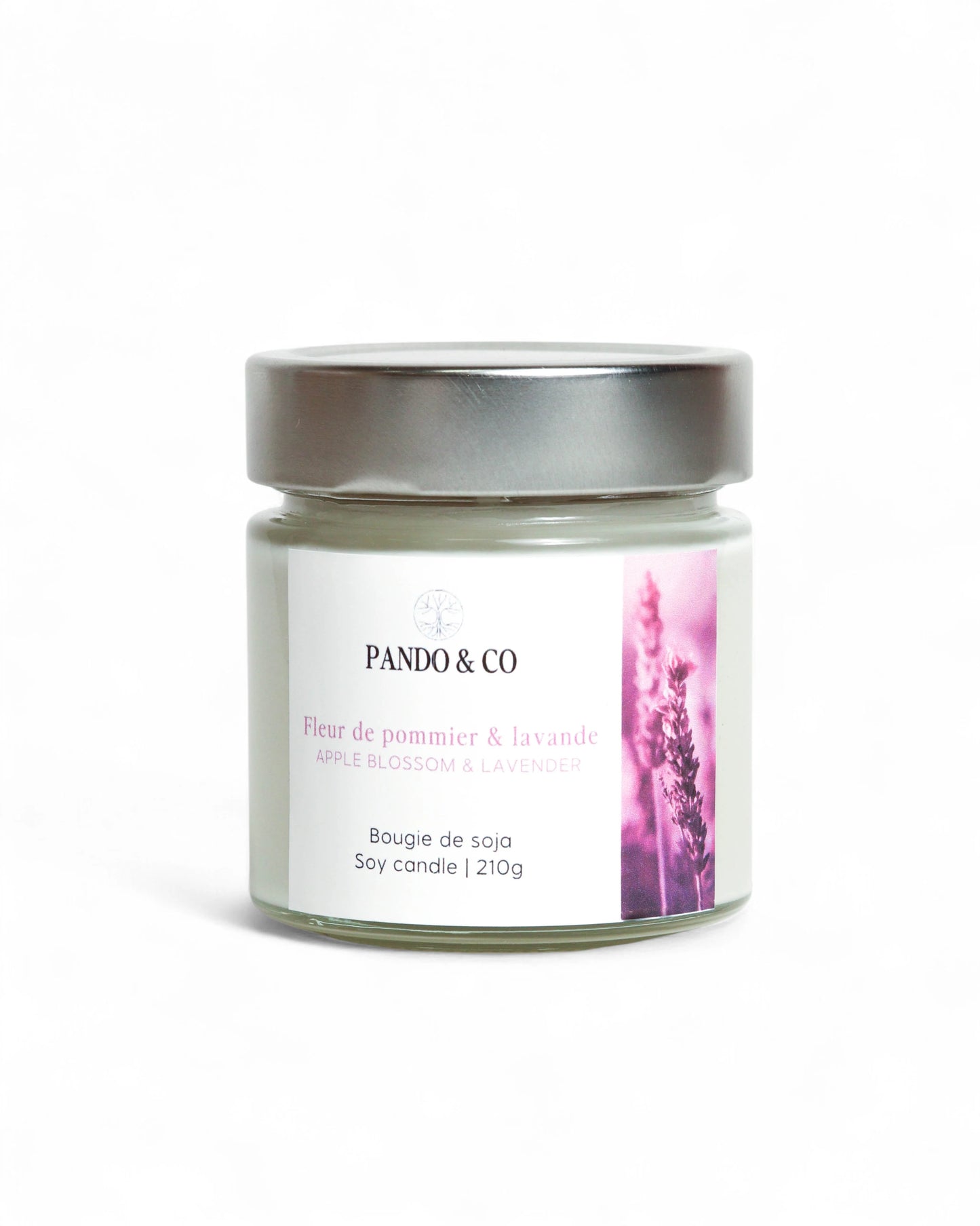 BOUGIE | FLEUR DE POMMIER & LAVANDE - PANDO & CO