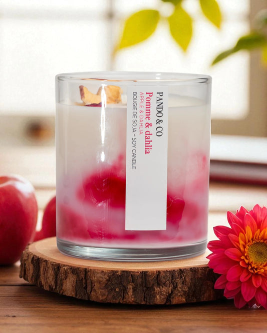 BOUGIE ARTISTE | POMME & DAHLIA - PANDO & CO