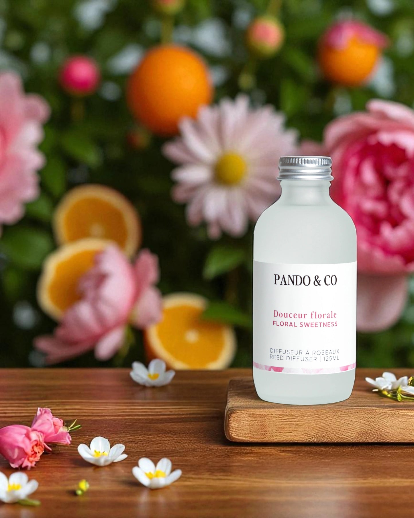 DIFFUSEUR A ROSEAUX - DOUCEUR FLORALE | PANDO & CO