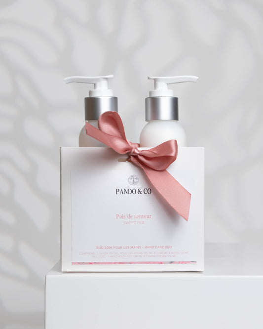 DUO SAVON ET CREME A MAINS | POIS DE SENTEUR - PANDO & CO