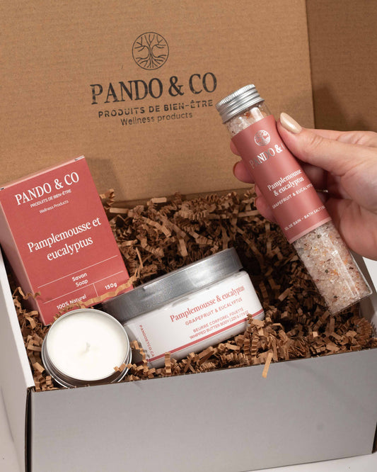 BOÎTE CADEAU - RITUEL DU SOIR | PANDO & CO