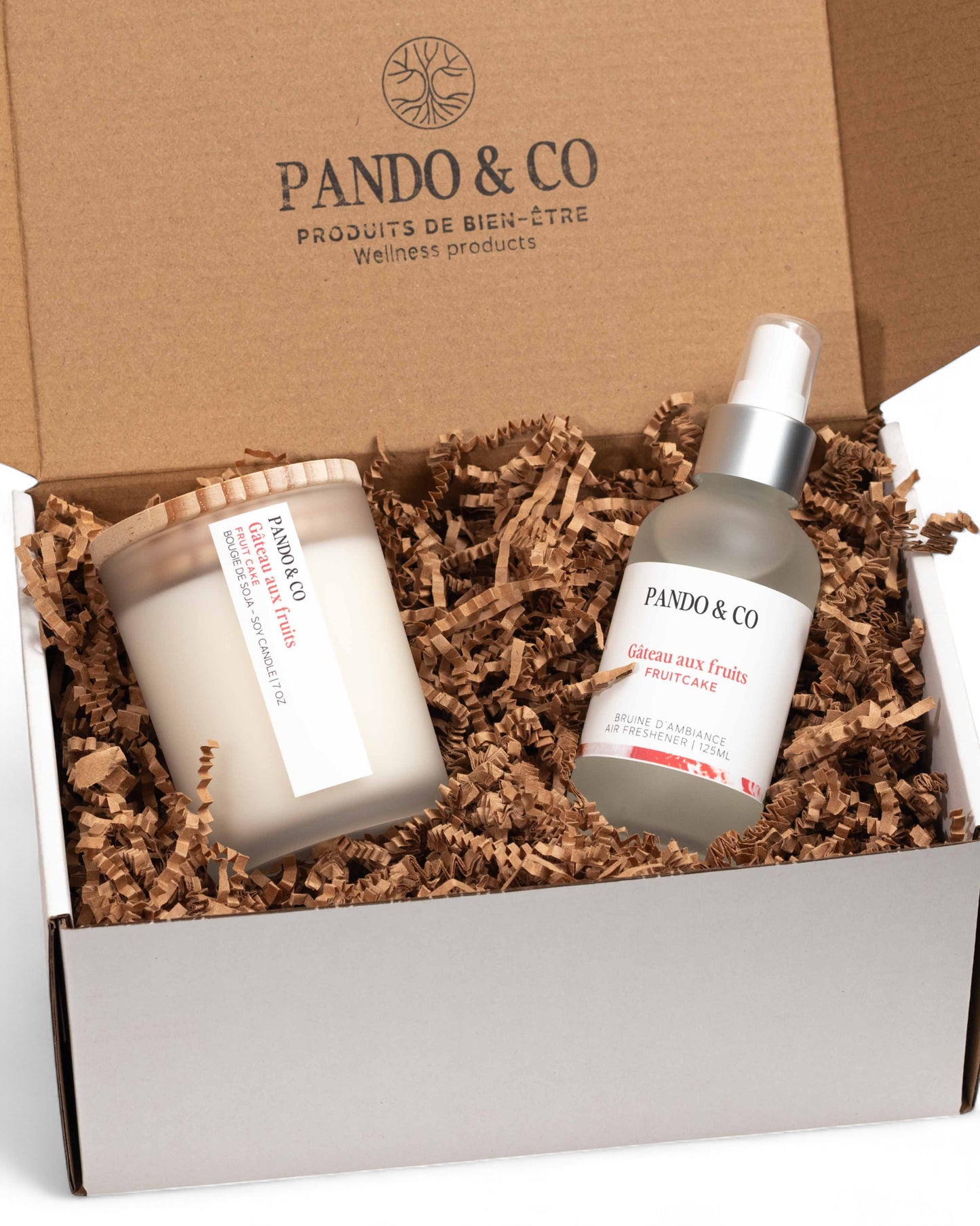 BOÎTE CADEAU - DUO GÂTEAU AUX FRUITS