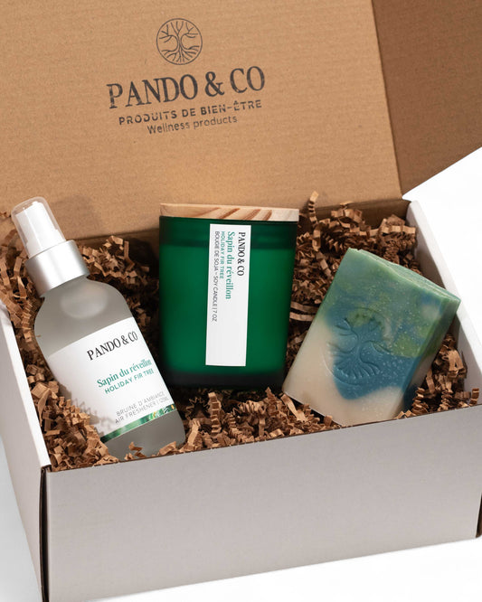 BOÎTE CADEAU - SAPIN DU RÉVEILLON | PANDO & CO