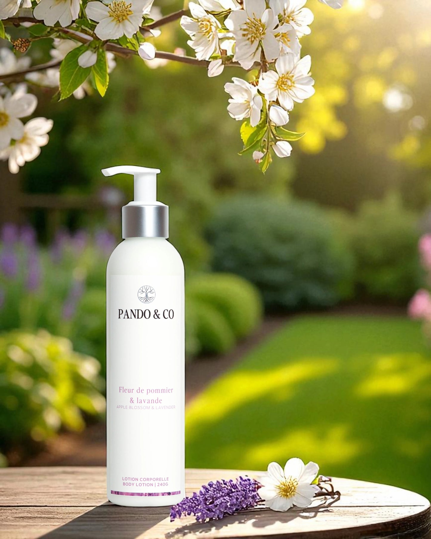 LOTION CORPORELLE | FLEUR DE POMMIER & LAVANDE - PANDO & CO