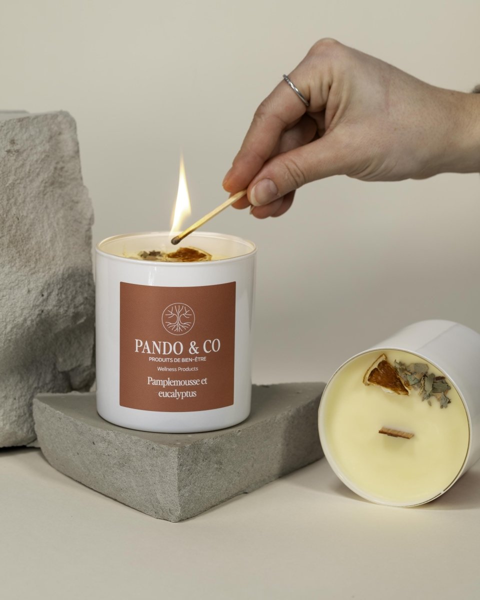 BOUGIES ESSENTIELLES - Pando & co