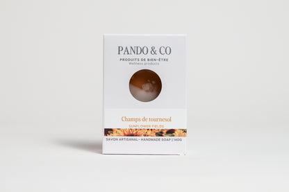 Savon-Champs de tournesol