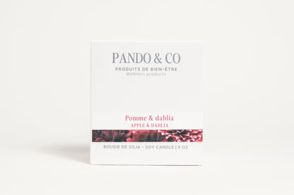 BOUGIE ARTISTE - POMME & DAHLIA