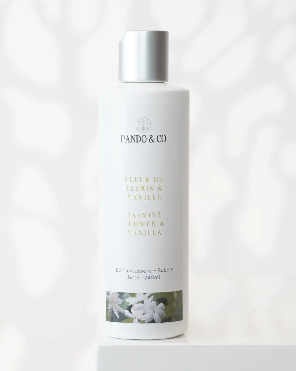 BAIN MOUSSANT EXCLUSIF | FLEUR DE JASMIN & VANILLE - Pando & co - 