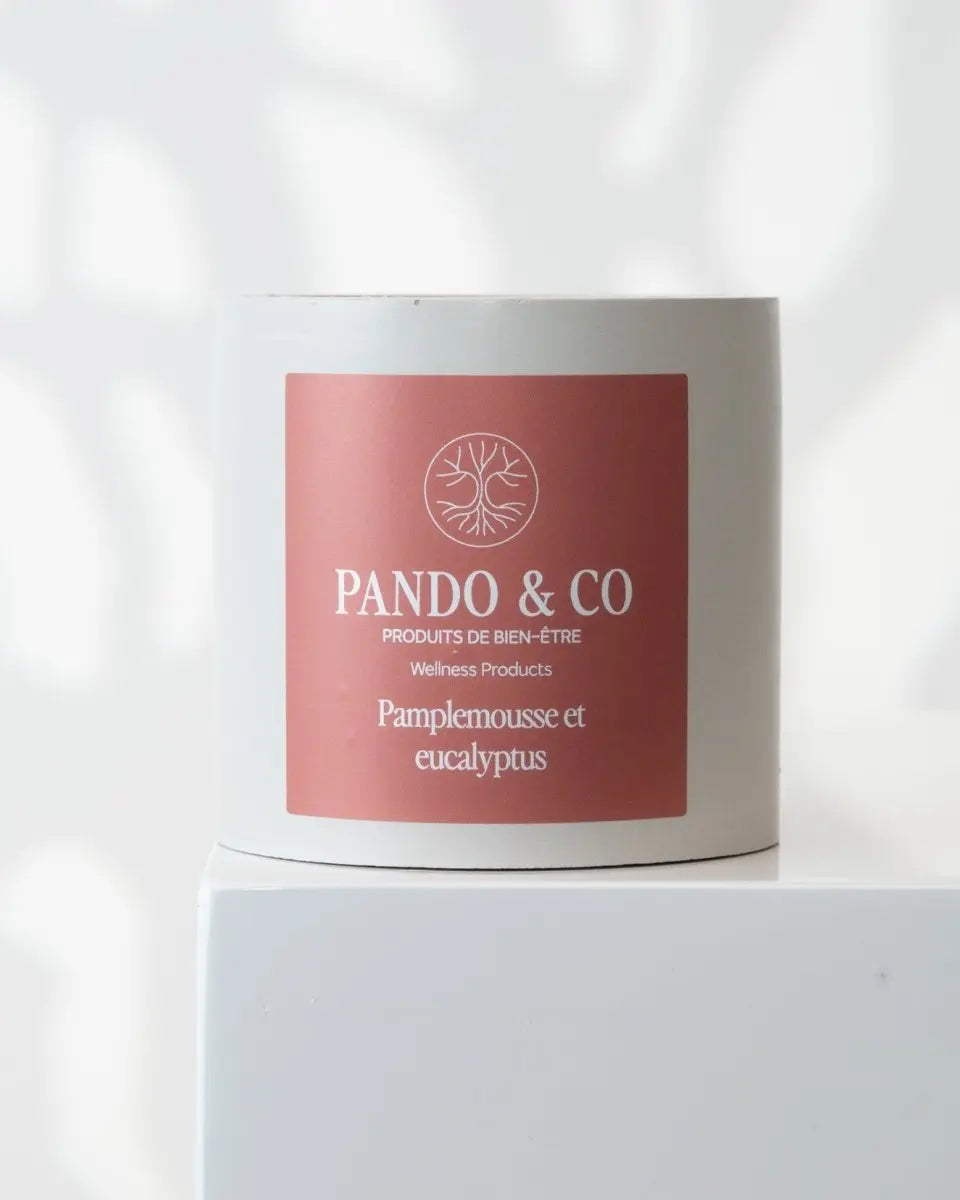 BOUGIE DE BÉTON MYSTÈRE - Pando & co - 