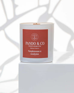 BOUGIE | PAMPLEMOUSE & EUCALYPTUS Pando & co