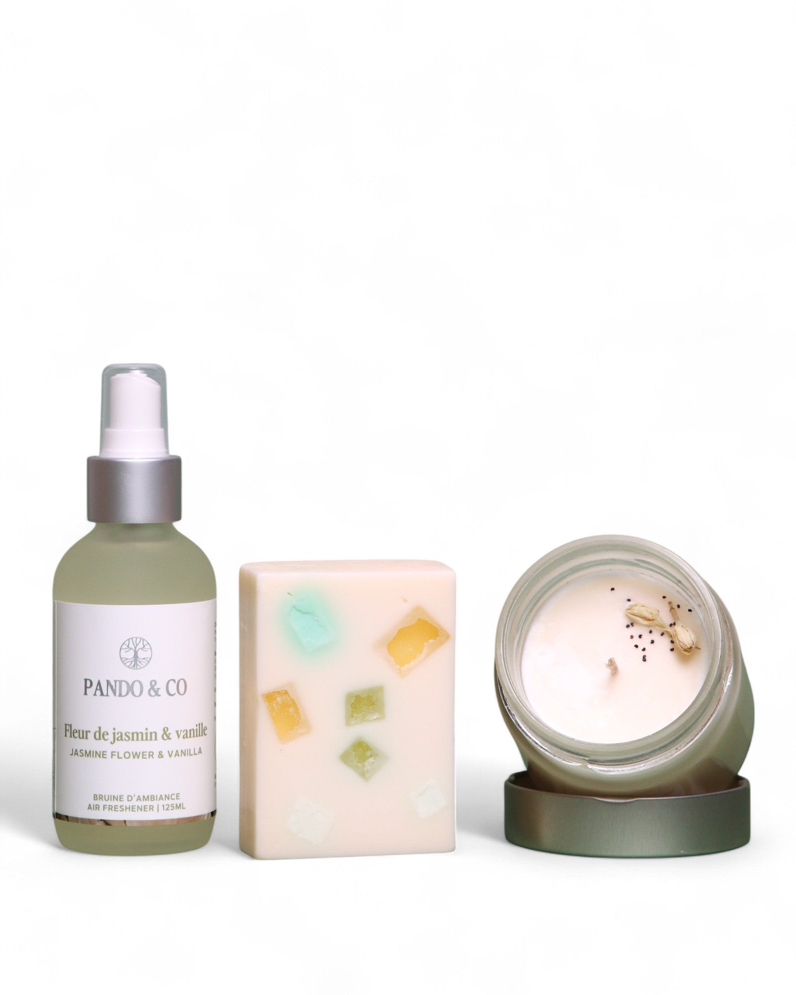 Boite cadeau - Fleur de jasmin et vanille - Pando & Co
