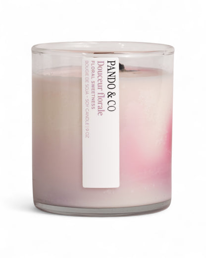 BOUGIE ARTISTE | DOUCEUR FLORALE - PANDO & CO