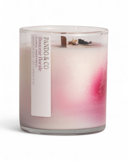 BOUGIE ARTISTE | DOUCEUR FLORALE - PANDO & CO