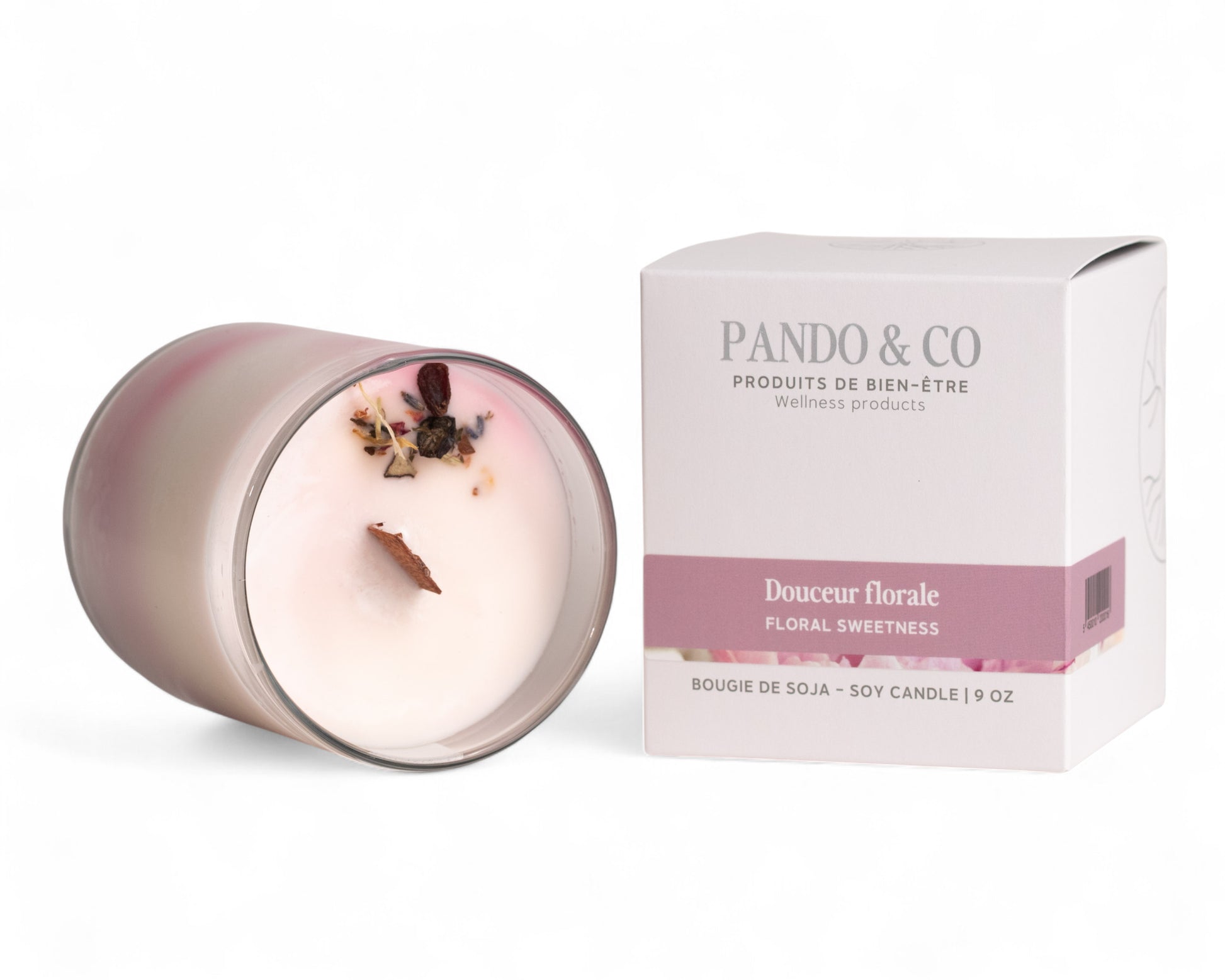 BOUGIE ARTISTE | DOUCEUR FLORALE - PANDO & CO