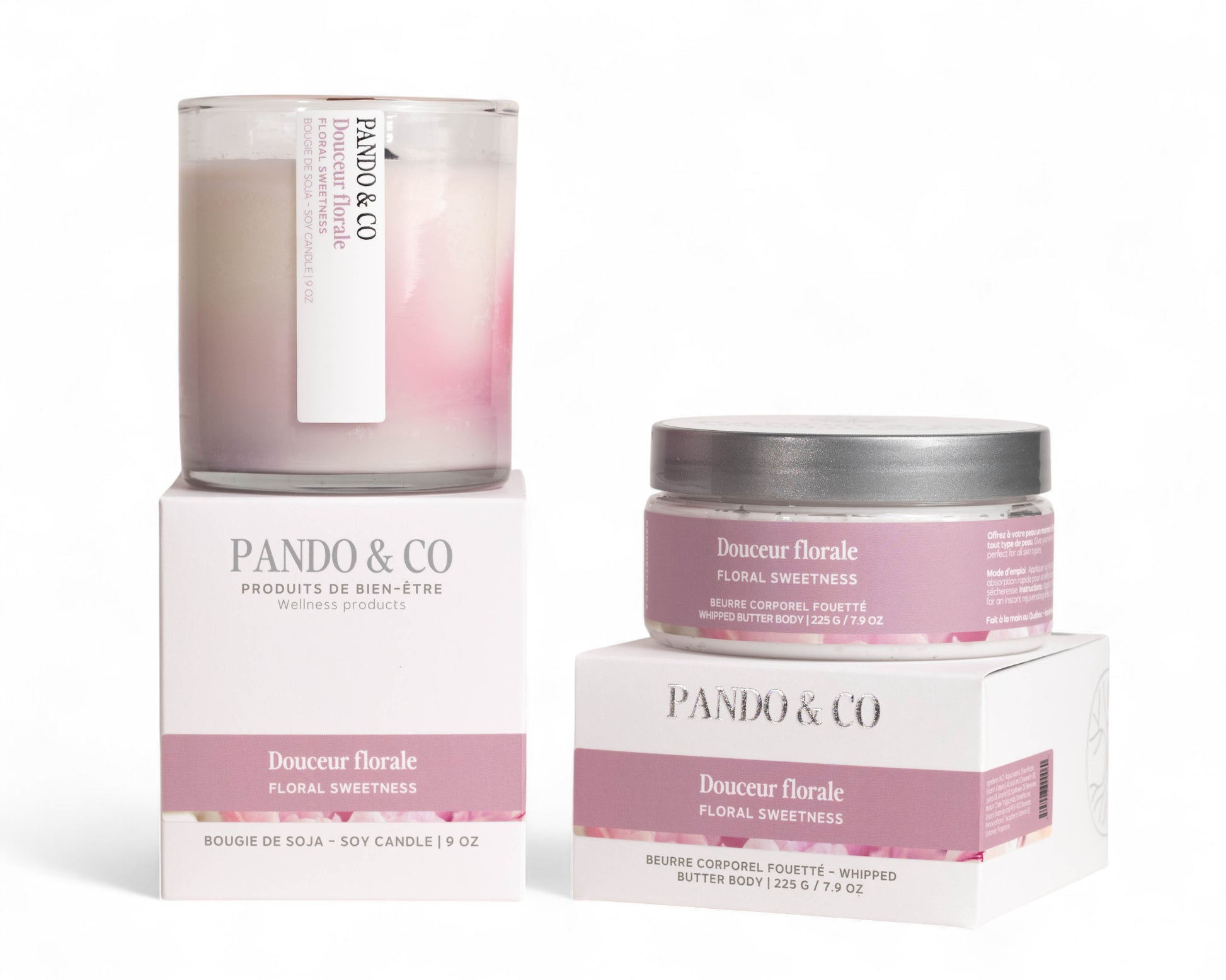 BOUGIE ARTISTE | DOUCEUR FLORALE - PANDO & CO