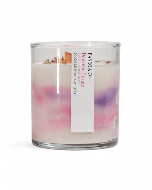 BOUGIE ARTISTE | DOUCEUR FLORALE - PANDO & CO