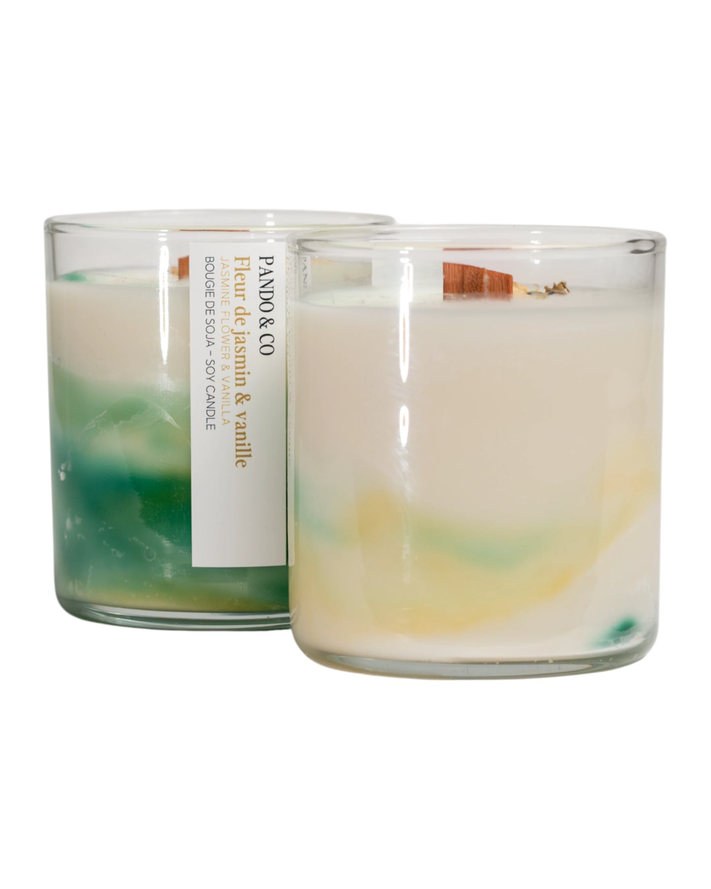 BOUGIE ARTISTE - FLEUR DE JASMIN & VANILLE | PANDO & CO