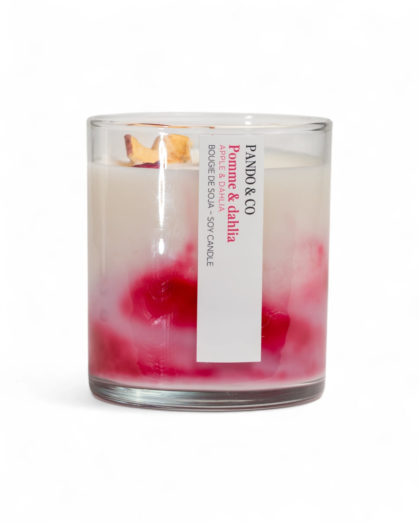 BOUGIE ARTISTE - POMME ET DAHLIA | PANDO ET CO 