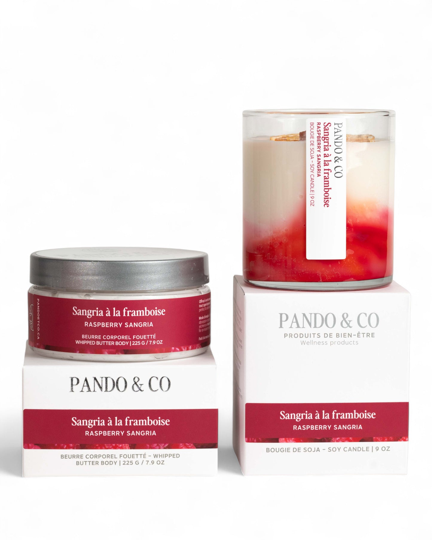 BOUGIE ARTISTE | SANGRIA A LA FRAMBOISE - PANDO ET CO