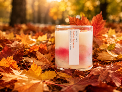 BOUGIE ARTISTE - FEUILLES D'AUTOMNE