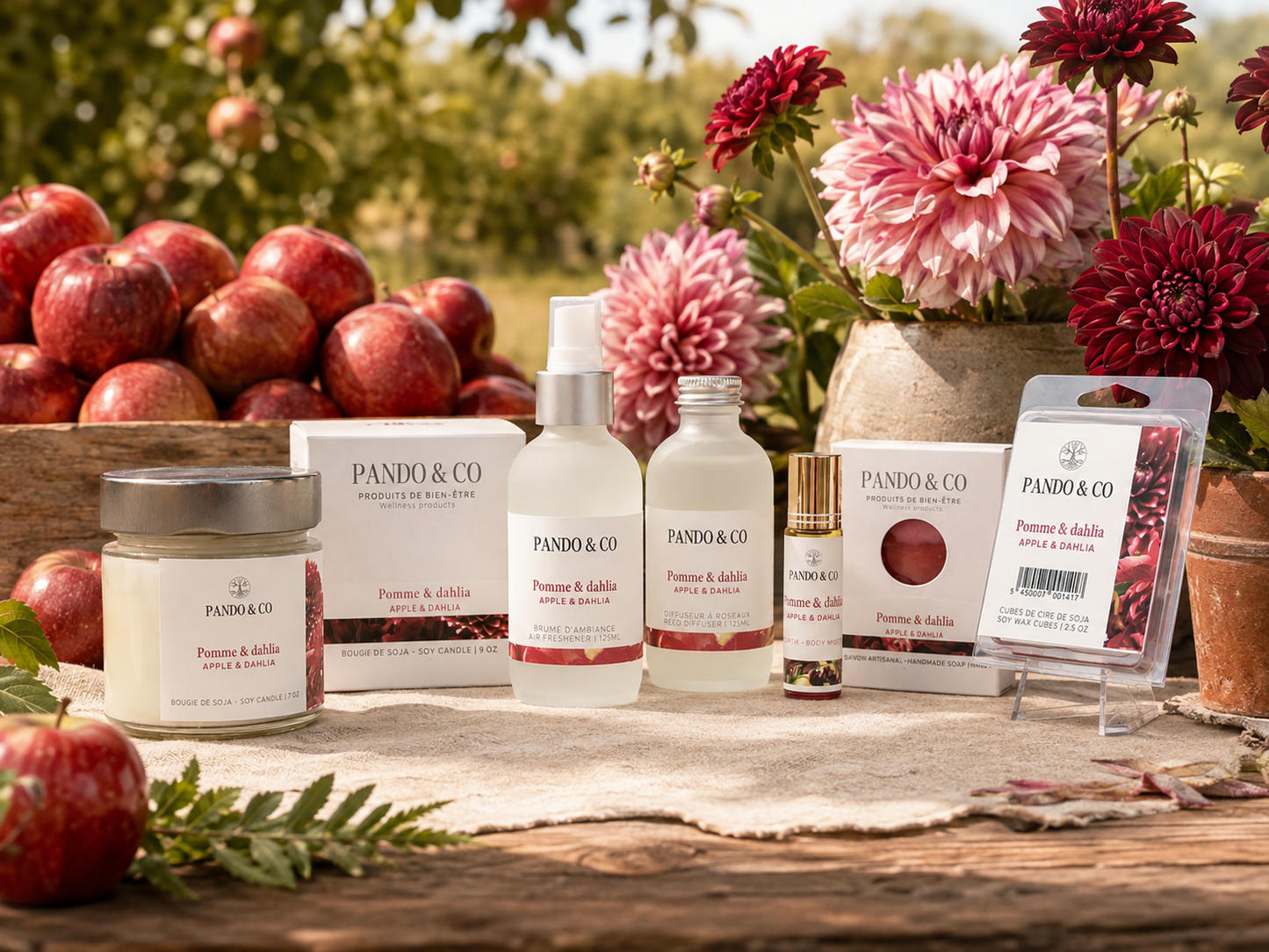 BOUGIE | POMME & DAHLIA