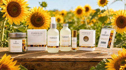 Bougie ergo Champs de tournesol