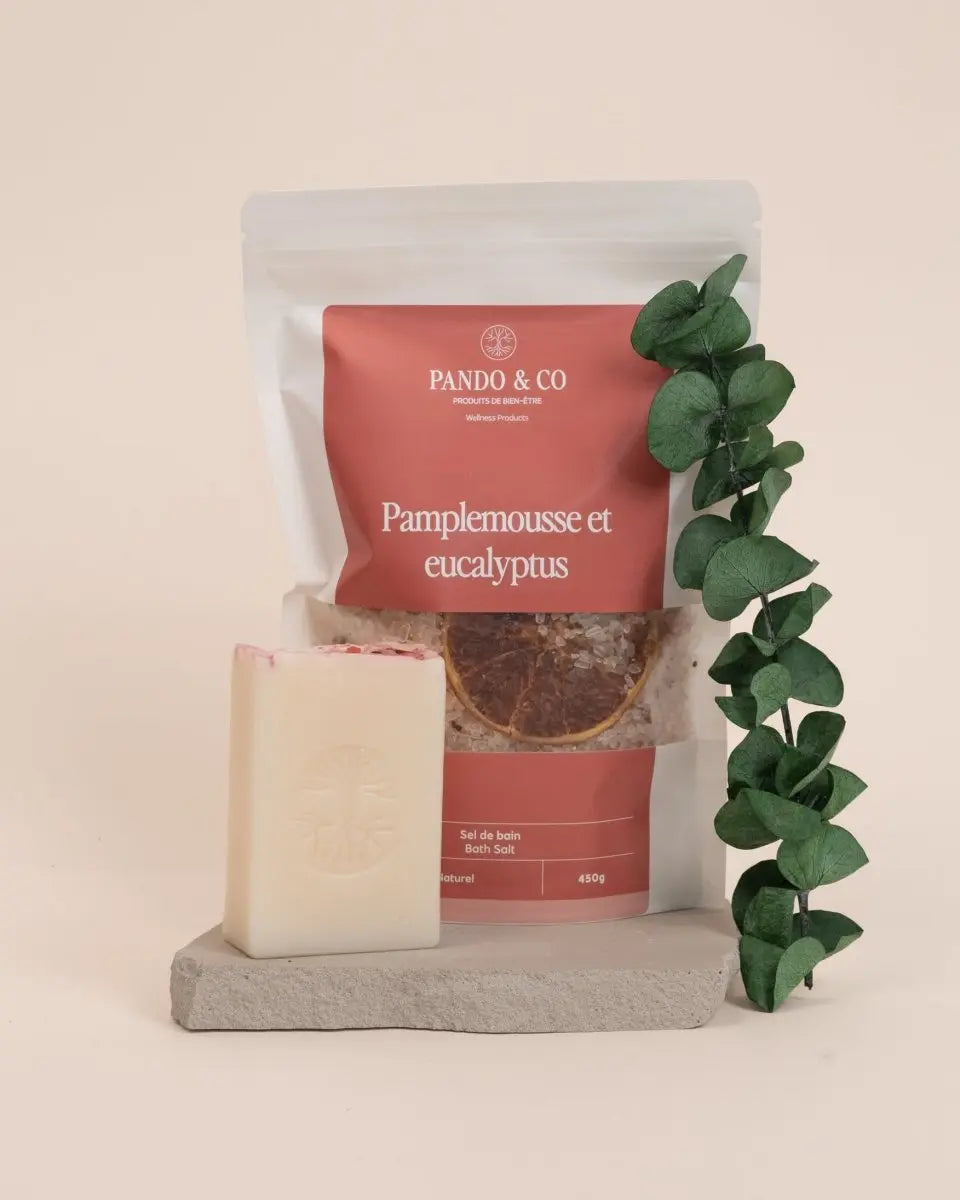 DUO | PAMPLEMOUSSE & EUCALYPTUS - Pando & co - Bougie