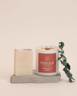 DUO | PAMPLEMOUSSE & EUCALYPTUS - Pando & co - Bougie