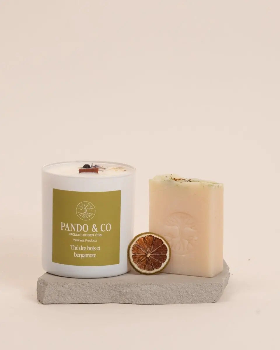 DUO | THÉ DES BOIS & BERGAMOTE - Pando & co - Bougie