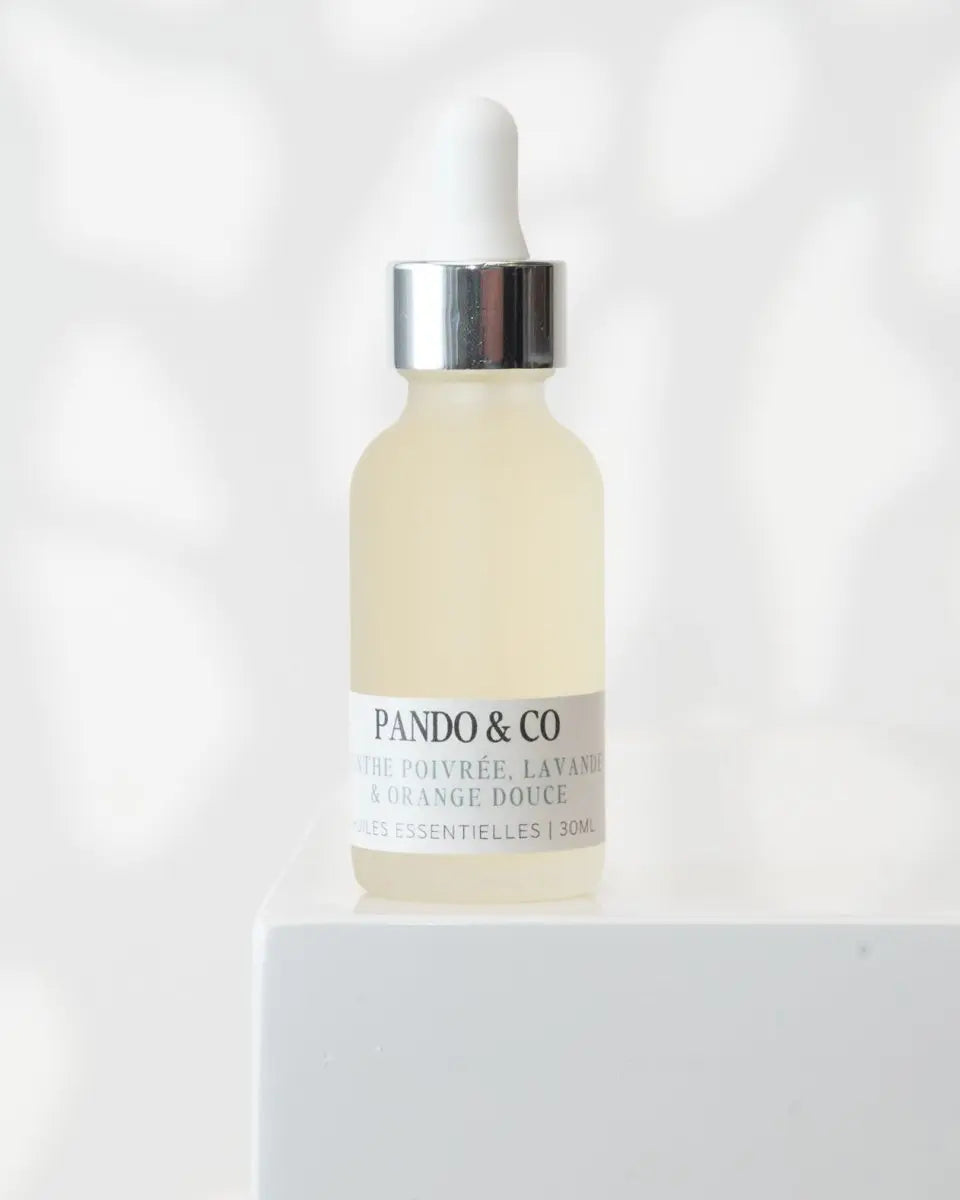 HUILE ESSENTIELLE | MENTHE POIVRÉE, LAVANDE & ORANGE DOUCE - Pando & co - 