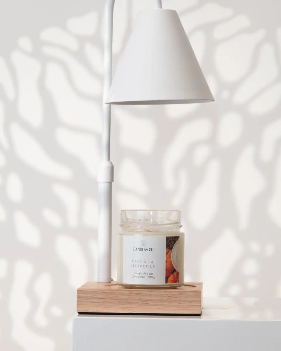 LAMPE CHAUFFE - BOUGIES | BLANCHE - Pando & co - 