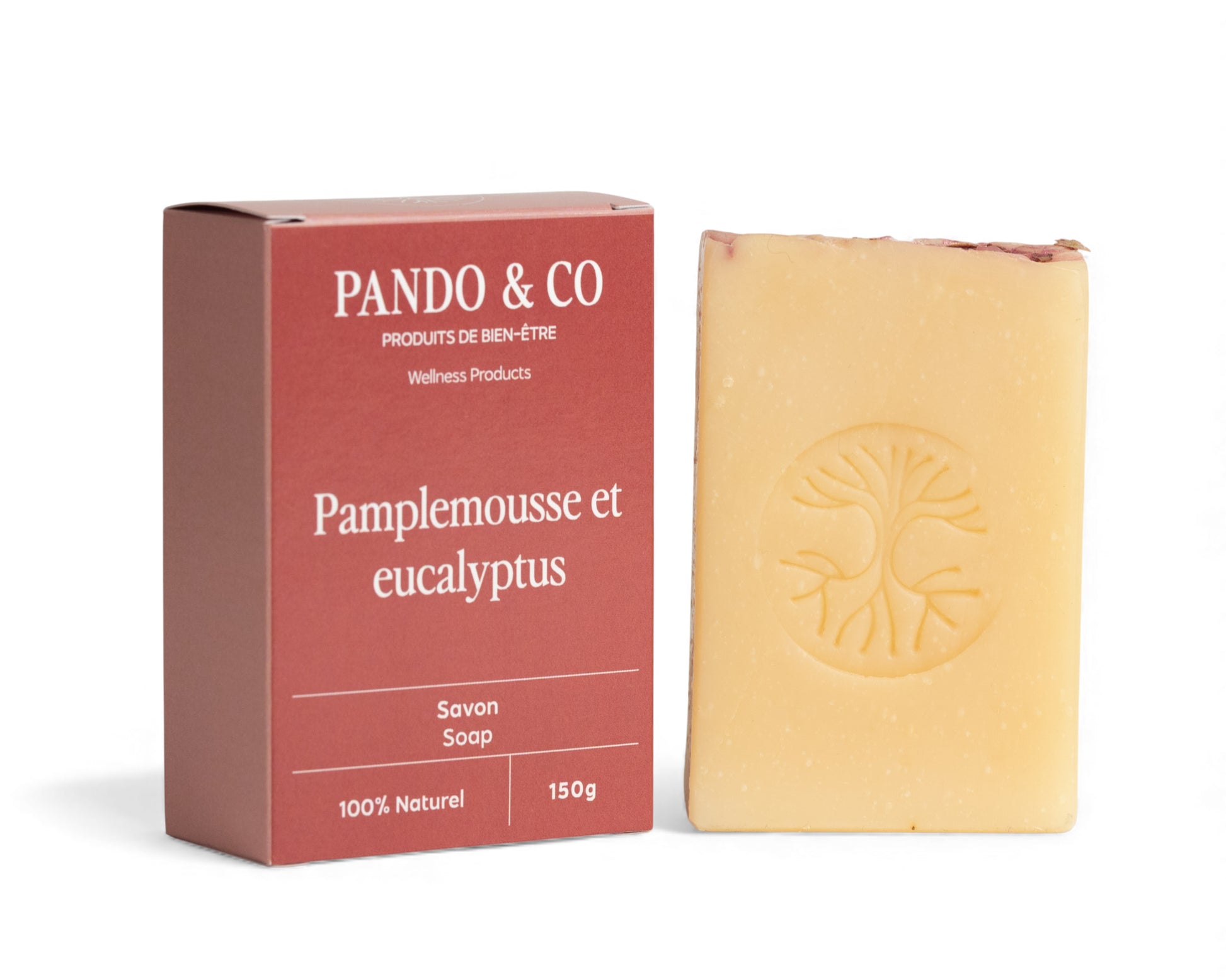 Savon corporel - Pamplemousse & eucalyptus | Pando & Co