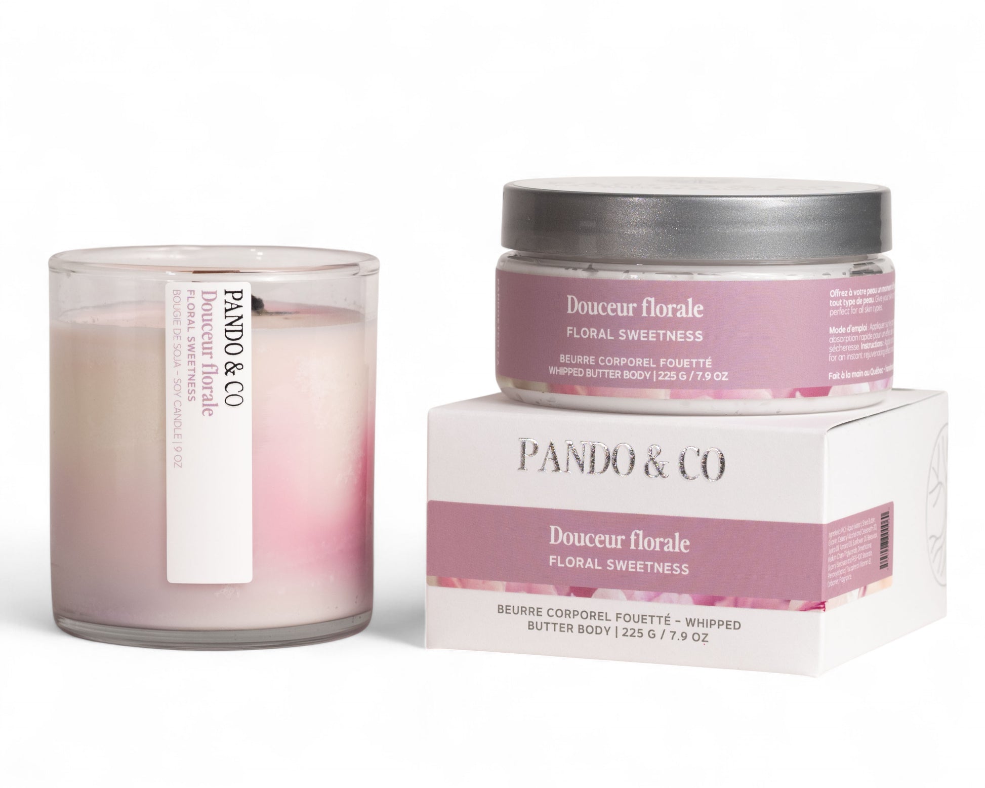 BEURRE CORPOREL FOUETTÉ - DOUCEUR FLORALE | Pando & Co
