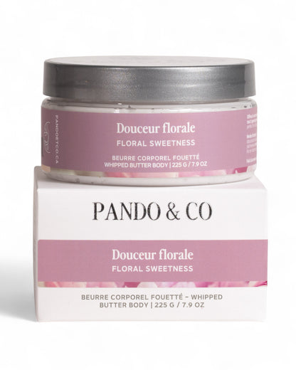 BEURRE CORPOREL FOUETTÉ - DOUCEUR FLORALE | Pando & Co