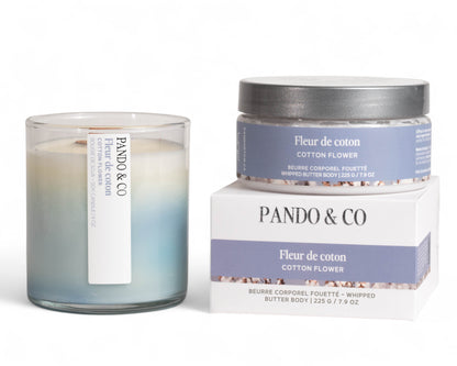 BEURRE CORPOREL FOUETTÉ | FLEUR DE COTON - Pando & Co
