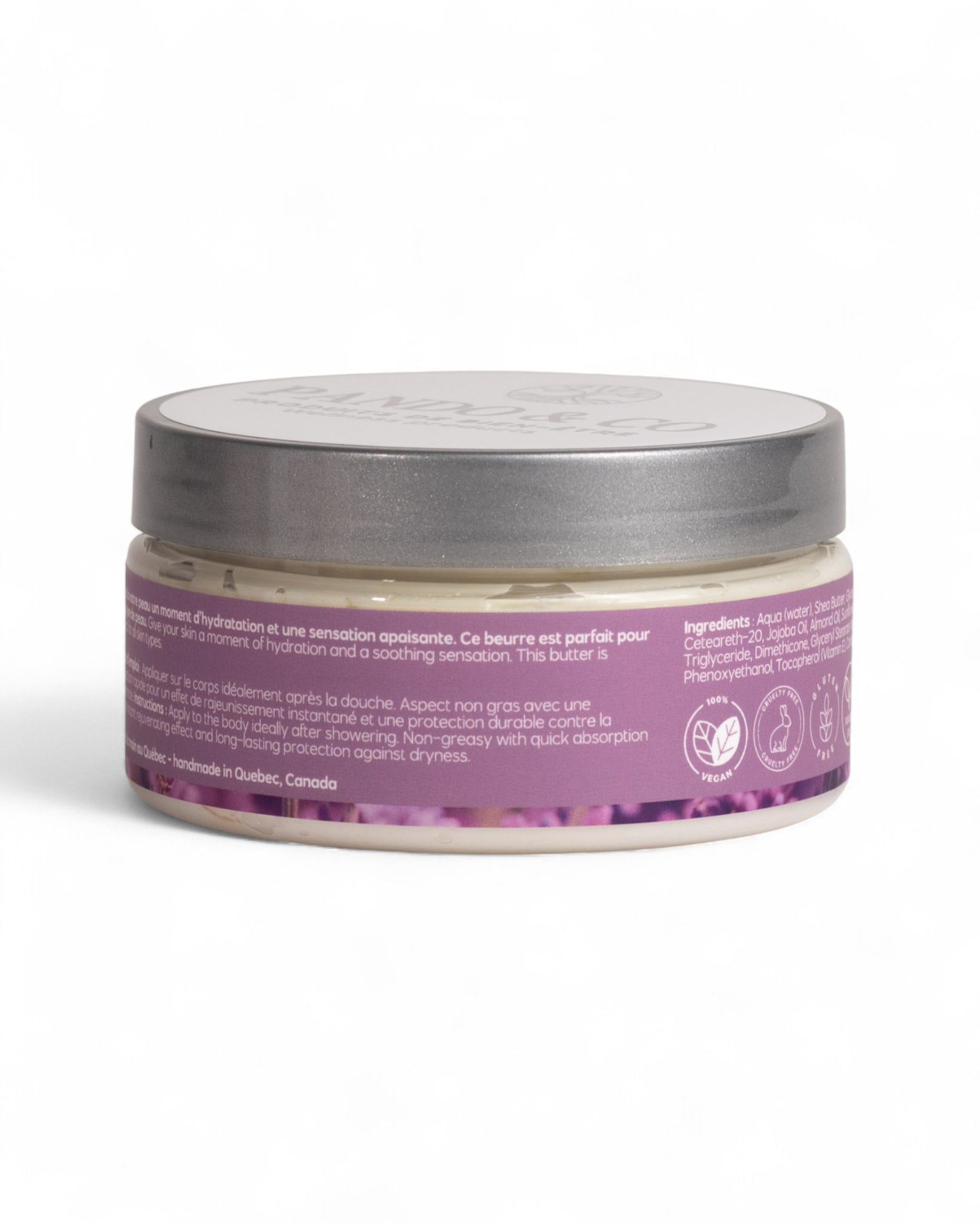 BEURRE CORPOREL FOUETTÉ | FLEUR DE POMMIER & LAVANDE | Pando & Co