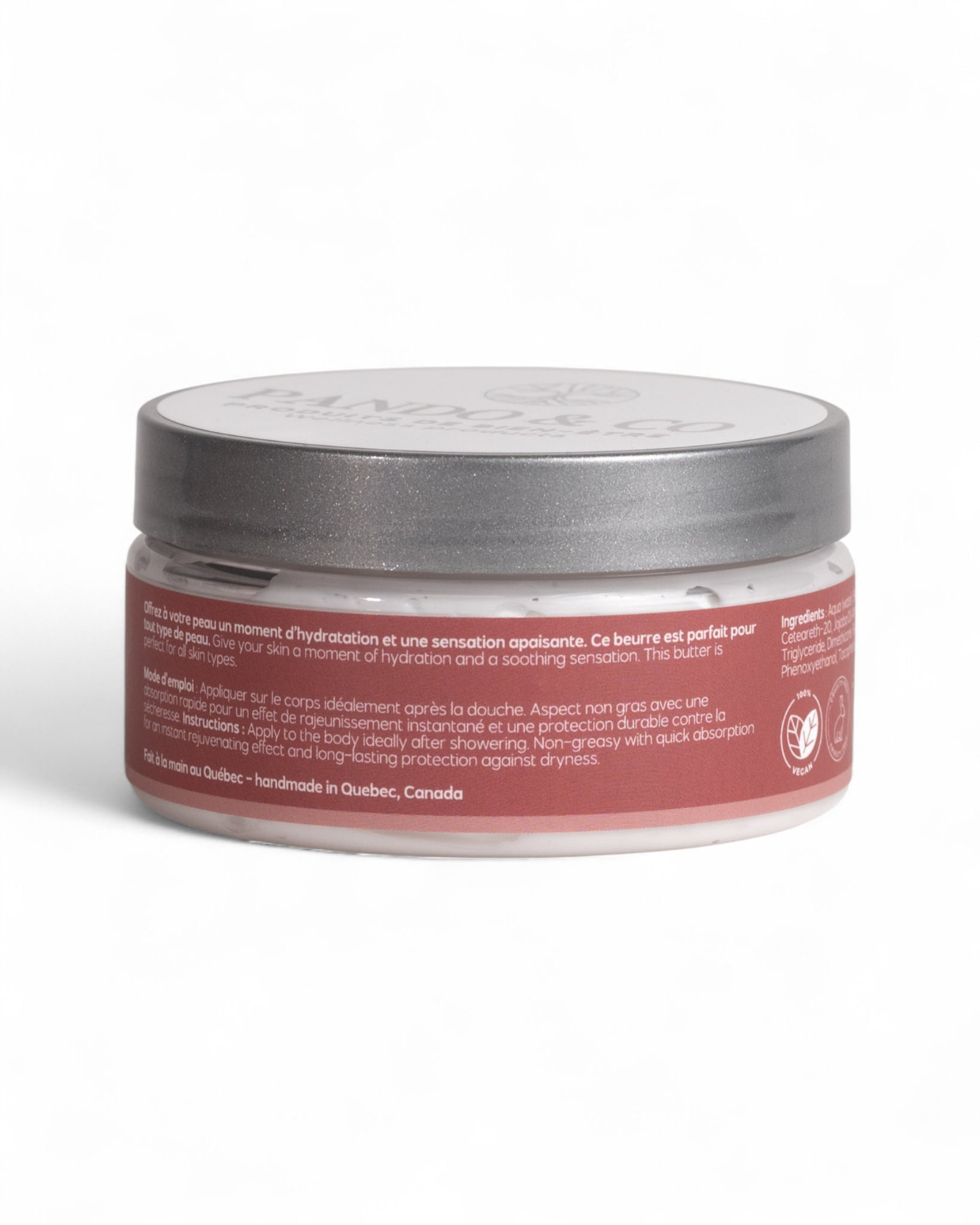 BEURRE CORPOREL FOUETTÉ - PAMPLEMOUSSE & EUCALYPTUS | Pando & Co