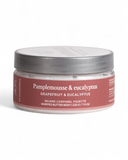 BEURRE CORPOREL FOUETTÉ - PAMPLEMOUSSE & EUCALYPTUS | Pando & Co