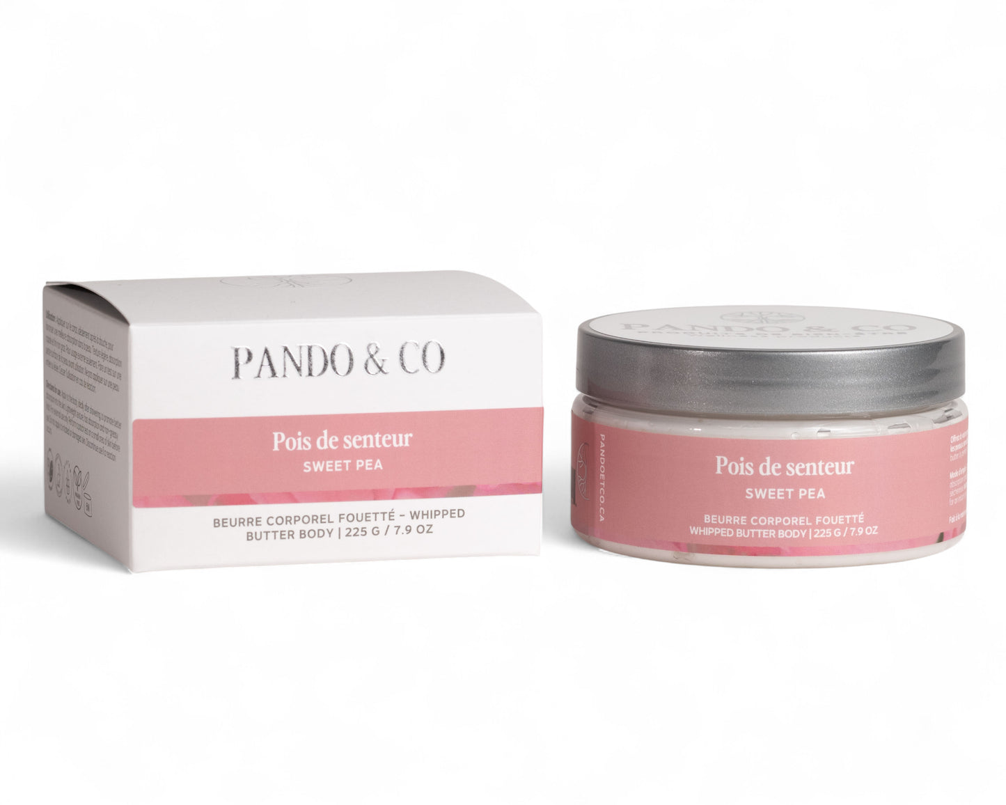 BEURRE CORPOREL FOUETTÉ - POIS DE SENTEUR - Pando & Co